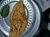 A picture of Vegetable paratha.