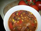 A picture of Sweet Sausage and Vegetable Chili.