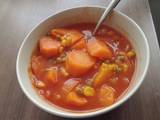 A picture of Warm Vegetable Soup.