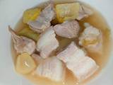 รูปของ ต้มจืดผักกาดดอง หมูสามชั้น