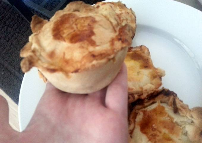 A picture of Mini Vegetable Pot Pies.