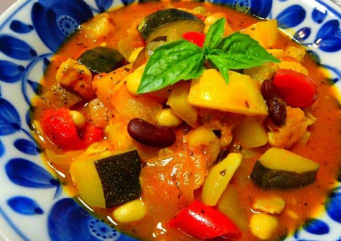 A picture of Simple & Elegant Summer Vegetable Ratatouille.