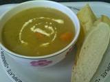 A picture of Chicken & vegetable soup..