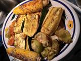 A picture of Grilled Summer Vegetables With Herb Garlic Butter.