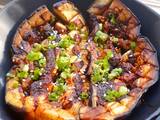 A picture of Sweet and Sour Grilled Eggplant (Vegan).