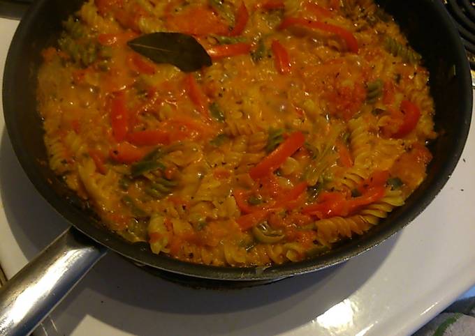 A picture of Quick Vegetable Stovetop Pasta.