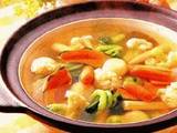 A picture of Shin's Vegetable Salad Hot Pot.