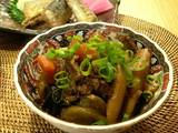 A picture of Made in a Pressure Cooker: Sweet and Salty Beef Tendon and Root Vegetable Stew with Soy Sauce Flavor.