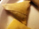 A picture of Sheree's Vegetable/ Potato  Samosas.