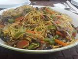 A picture of Chinese Vegetable Noodles.