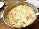 A picture of Mascarpone & Vegetable Risotto.