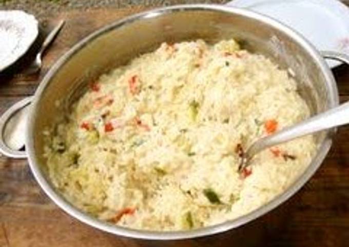 A picture of Mascarpone & Vegetable Risotto.