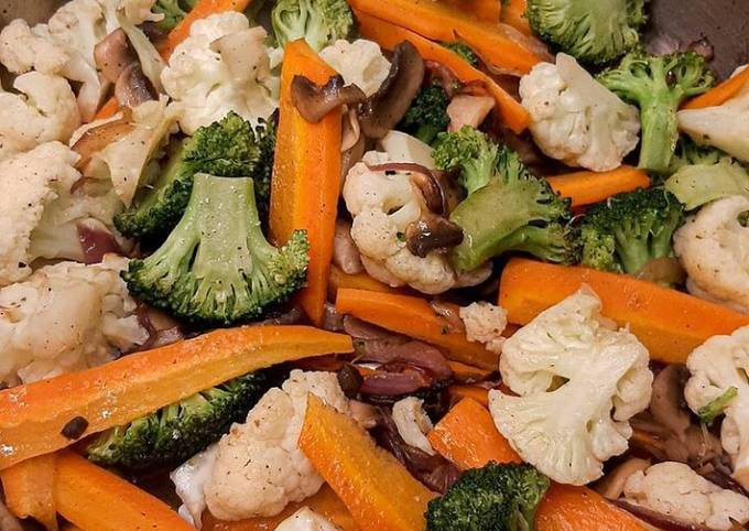 A picture of Veggie stir fry.