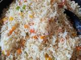 A picture of Simple vegetable rice.