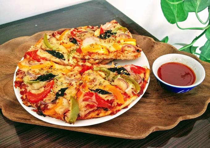 A picture of Vegetable Pizza.