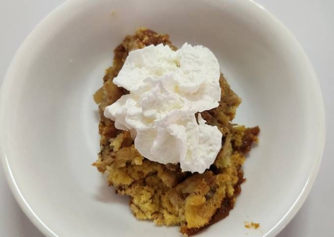 A picture of Caramel Apple Dump Cake.