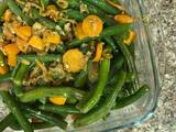 A picture of Stir Fried French Beans with Anchovies.