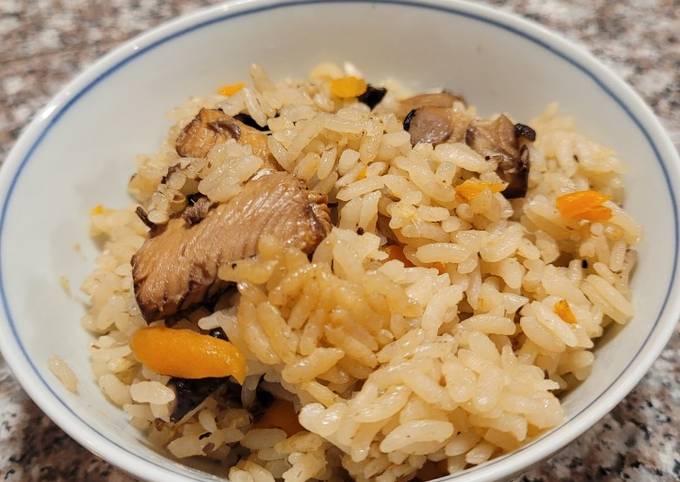 A picture of Seasoned mix vegetables Rice.