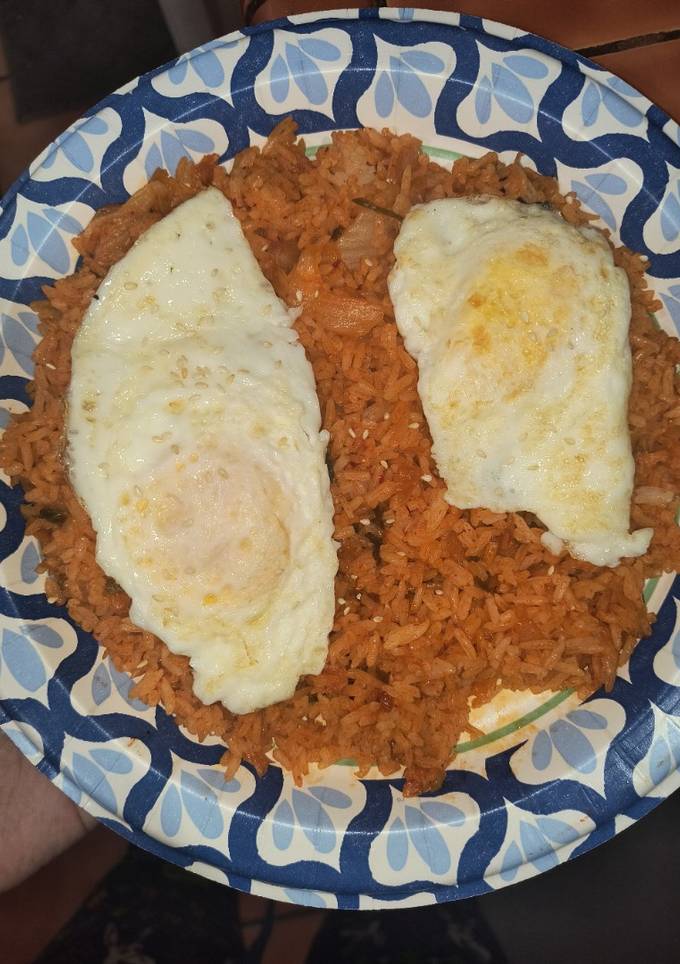 A picture of Kimchi Fried Rice.