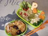 A picture of Couscous Vegetable Garden Bento "le Potager de Papy".