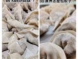 A picture of Dumplings (Taiwanese vegan version) 全素水餃.