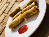 A picture of Vegetable Spring Rolls.