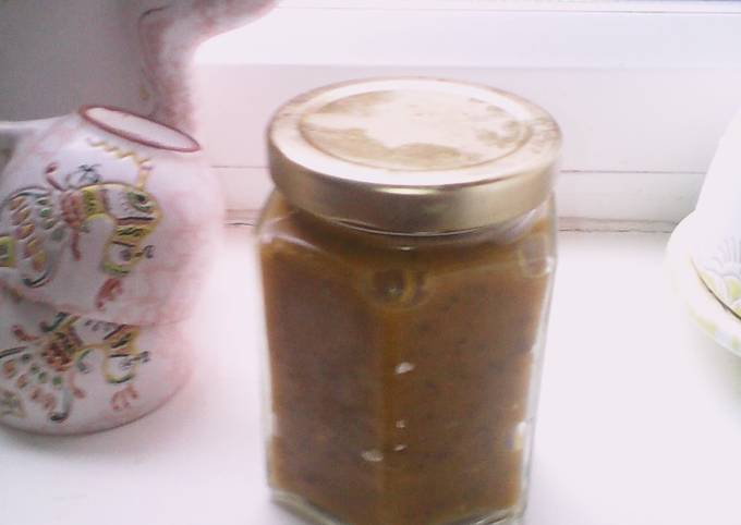 A picture of Homemade Vegetable stock.