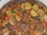 A picture of Stir Fry Potatoes and Vegetables.