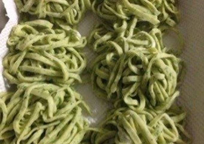 A picture of Homemade Vegetable Pasta.