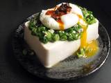 A picture of Cold Tofu & Egg with Spring Onion.