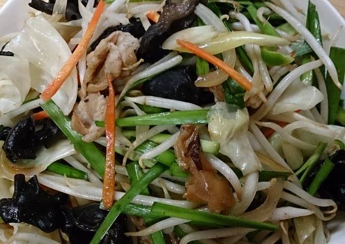 A picture of Ramen Restaurant-style Stir-fried Vegetables.