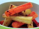 A picture of Roasted Vegetable Sticks.