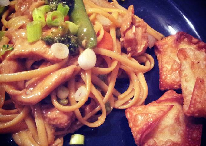 A picture of My Chicken and Vegetable Lo Mein.