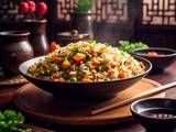 A picture of Vegetable Fried Rice.