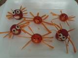 A picture of Ladybirds Halloween Vegetables.