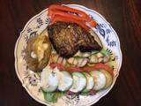 A picture of California Farm Airfryer Smoked Ribeye Steaks.