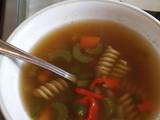 A picture of Vegetable Noodle Soup....