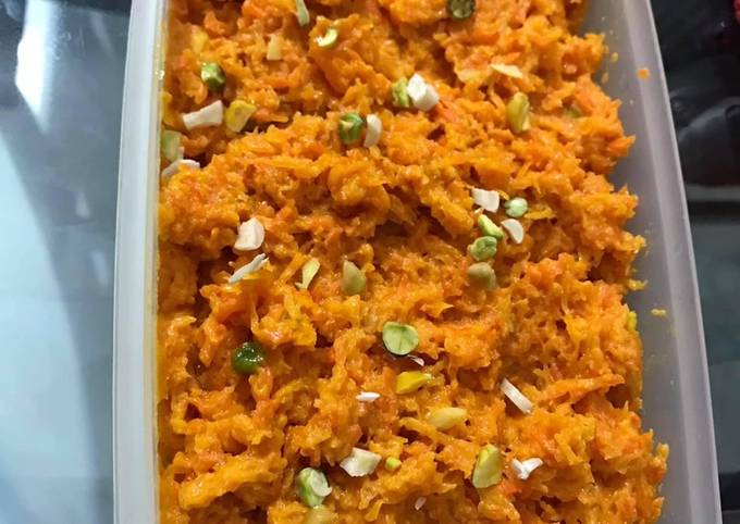 A picture of Carrot Halwa.