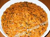 A picture of African Vegetable porridge beans (Ewa asepo).