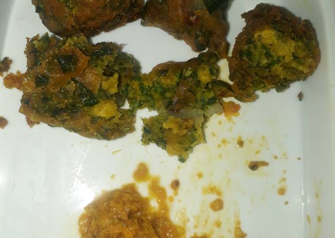 A picture of Bhajia za Mboga#themechallenge#kidsfavourite#.