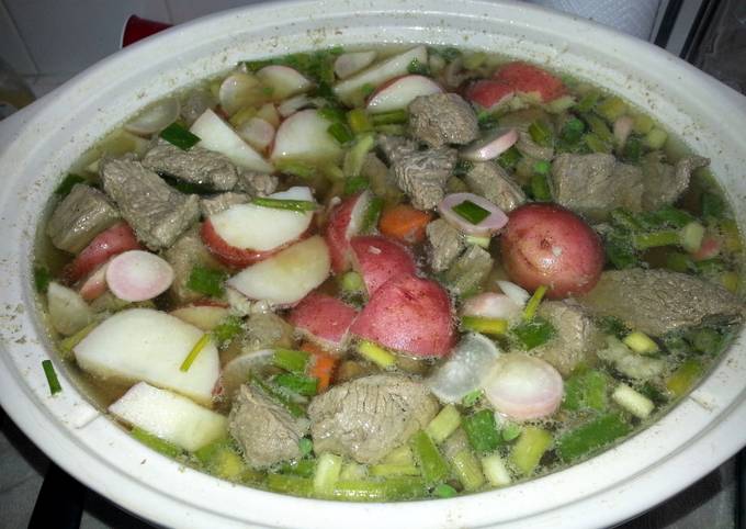 A picture of Beef Vegetable Stew.