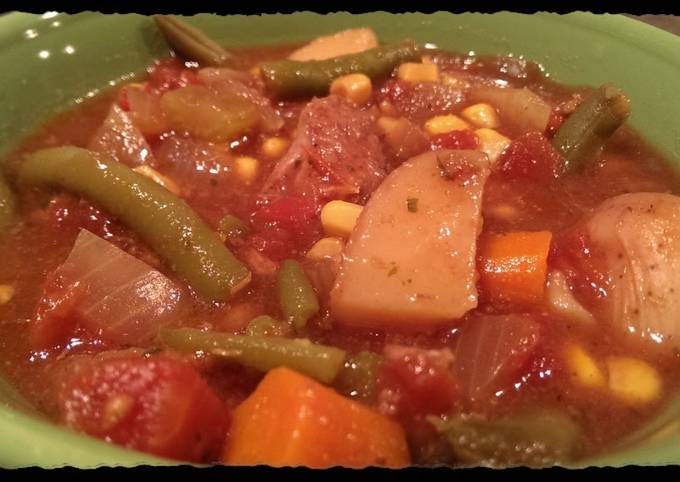 A picture of Vegetable Beef Stew (Crockpot).