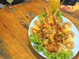 รูปของ กุ้งมังกรทอดราดซอสเปรี้ยวหวาน