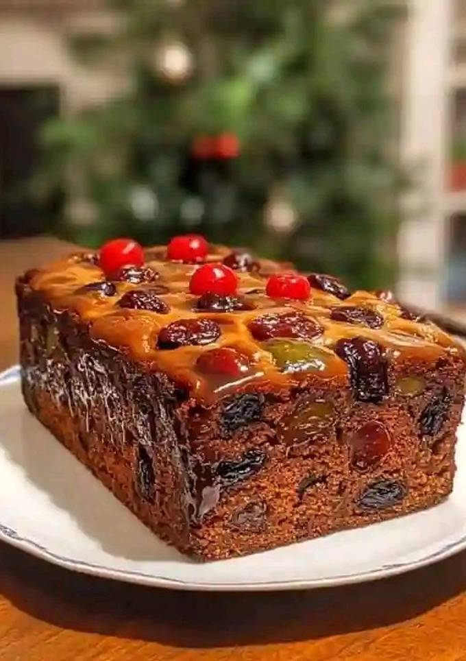 A picture of Fruits Cake.