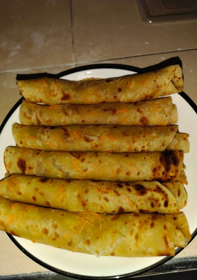 A picture of The Best Carrot Chapati's.