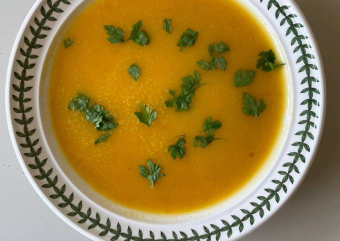 A picture of Quick & Easy Carrot, etc. Soup.