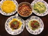 A picture of California Farm Courgetti Strands, Spaghetti Squash and Meatballs.