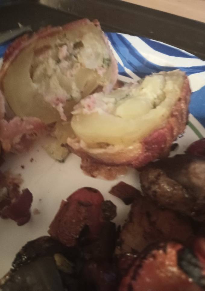 A picture of Oso's Deviled Potatoes II.