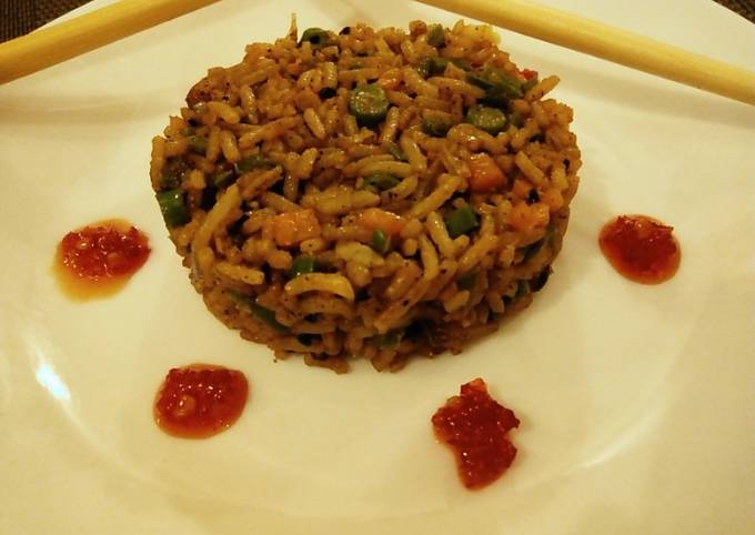 A picture of StirFried Vegetable Rice#weeklyjikonichallenge.