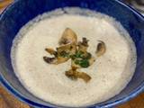 A picture of Mushroom soup.